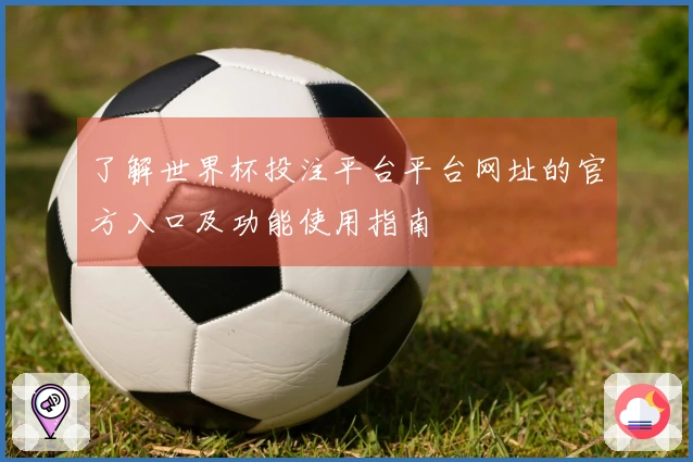 了解世界杯投注平台平台网址的官方入口及功能使用指南
