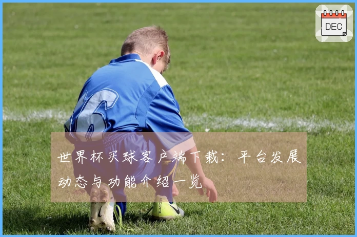 世界杯买球客户端下载:平台发展动态与功能介绍一览