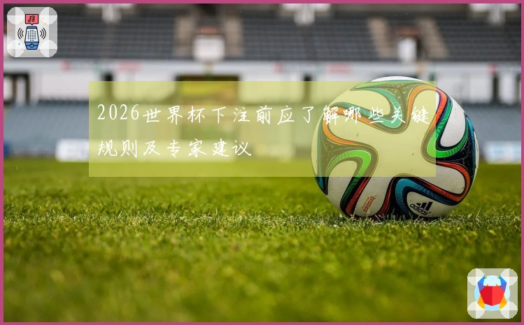 2026世界杯下注前应了解哪些关键规则及专家建议